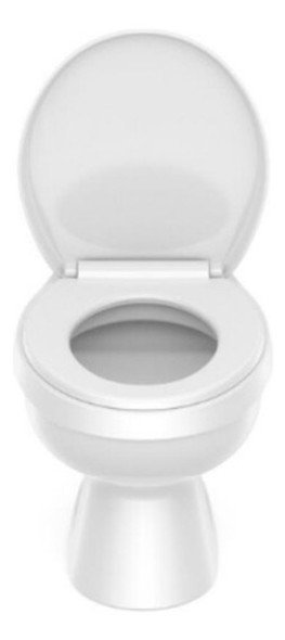 Kit Completo De Bacia Convencional + Assento Pp Kids Branco 1