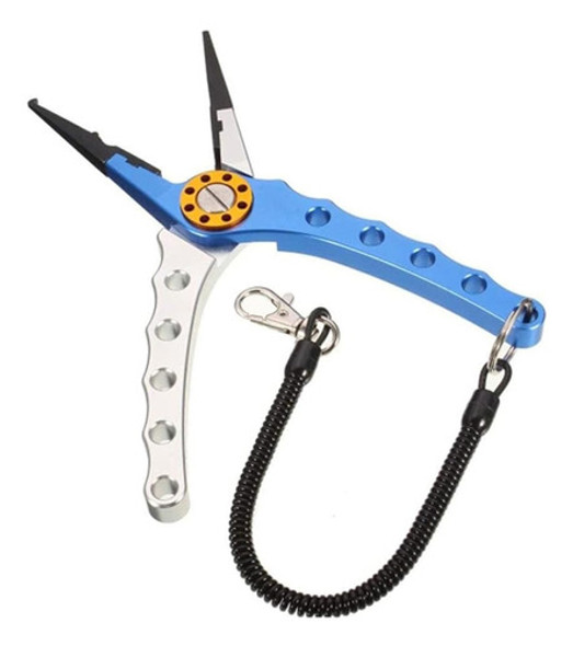 Pinza De Pesca Abre Anillas Corta Multi Con Funda Y Extensor 1