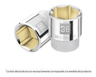 Dado Milimétrico 3/4  Hex 19mm Truper D-3419-m 0