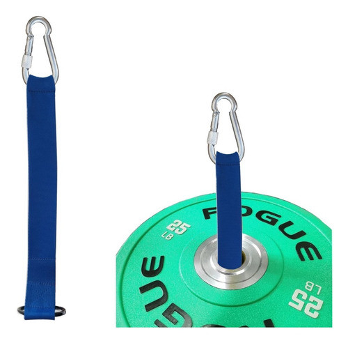 Soporte Porta Discos Olimpico Para Polea Servicegym 1