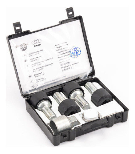 Juego Tornillos Antirrobo Para Ruedas Volkswagen 1k0698137a 1