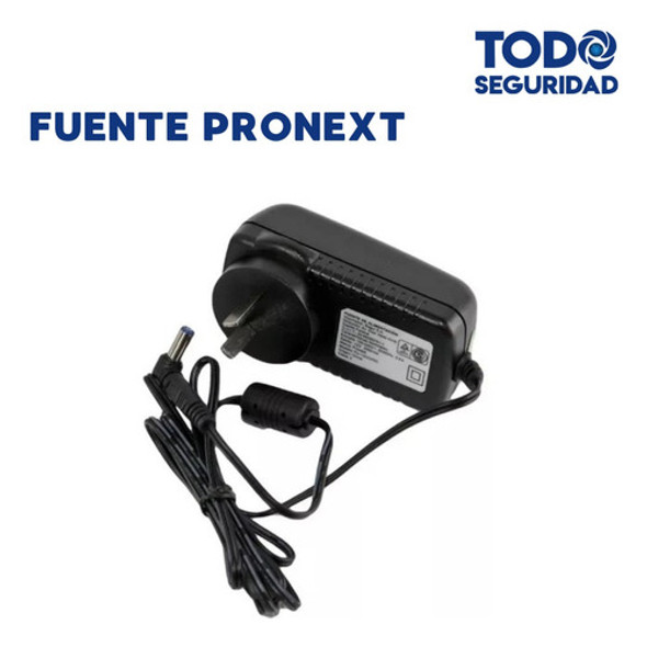 Fuente Pronext 12v 4amp + Pulpo 1x4 Alimenta 4 Camaras Cctv 1