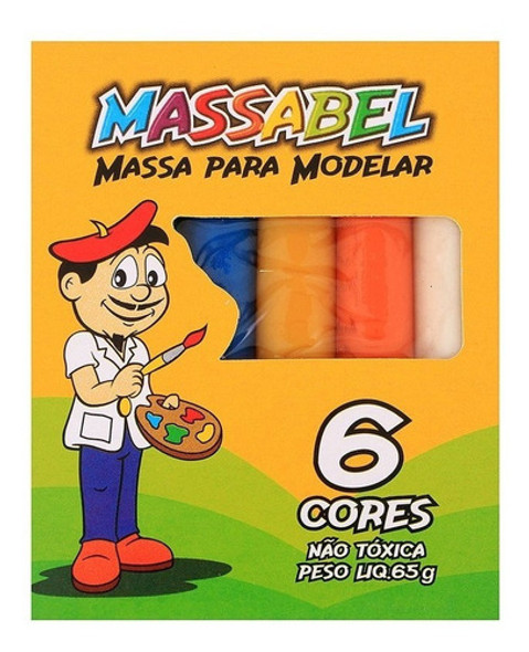 170 Cxs De Massinha De Modelar Com 6 Cores - Atacado 0
