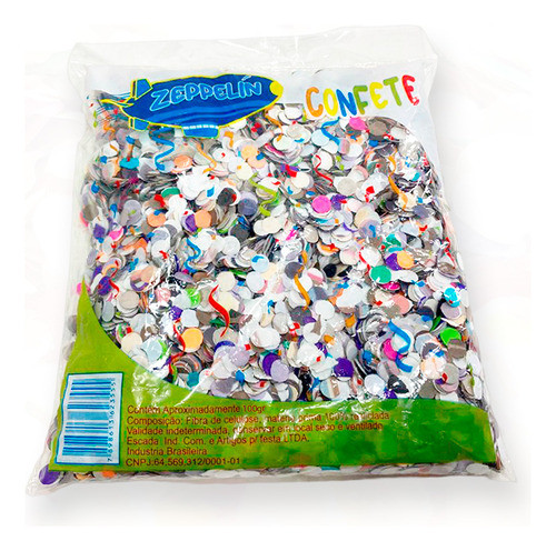 Confetes Carnaval E Festas - Kit 50 Pacotes De 100g 0
