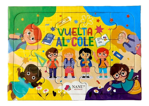Rompecabezas Puzzle Medida 15x21 Vuelta Al Cole 0