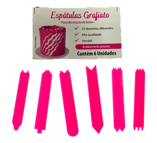 Espatulas Grafiato Mago 6un 1