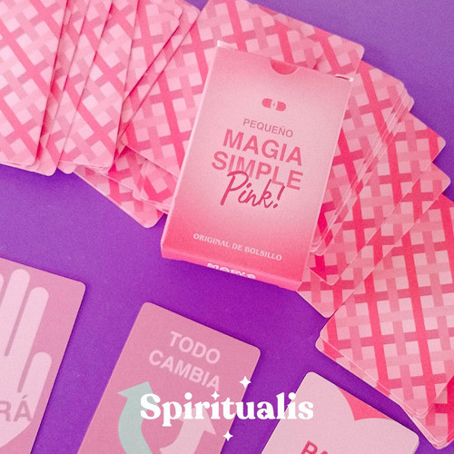 Oráculo Magia Simple Mini Rosa - Mundo.spiritualis 0