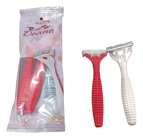Afeitadora Maquina De Afeitar 3 Hojas Importada X 2 Unidades 1