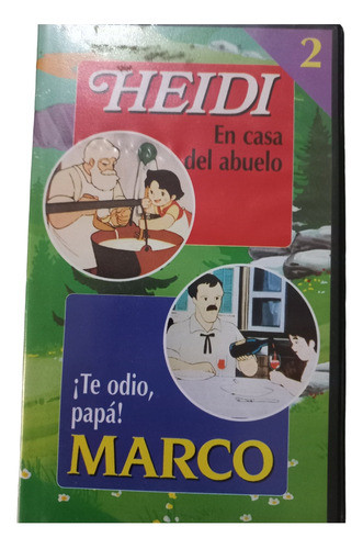 Heidy En La Casa Del Abuelo 2 Vhs Cassette 0