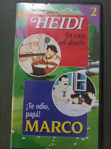 Heidy En La Casa Del Abuelo 2 Vhs Cassette 1