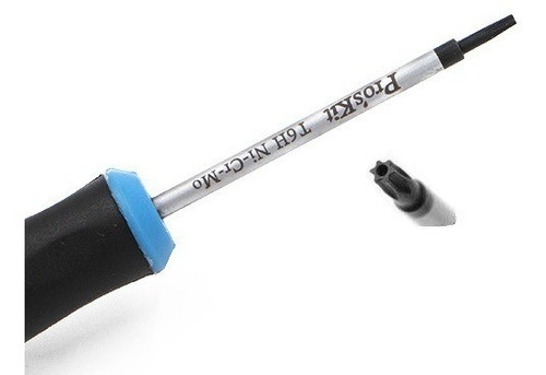 Destornillador Torx T6 H Punta Hueca Proskit Tamper Hold T6h 0