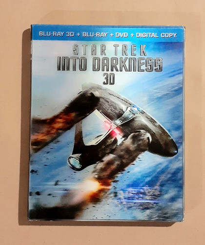 Star Trek Into Darkness - Blu-ray 3d + 2d + Dvd Original 0