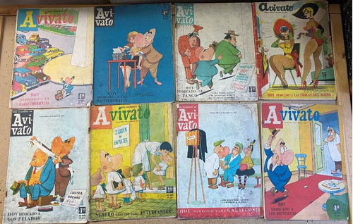 Avivato, Revista Humor 1954, 2 Por 250, Lino Palacio, Cr0216 0