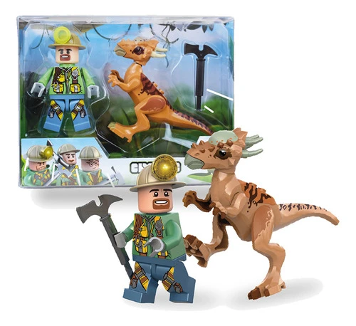 Muñeco Articulados Dino Aventura Con Accesorio 0