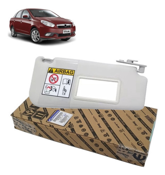 Quebra Sol Direito Passageiro Fiat Grand Siena Original 0