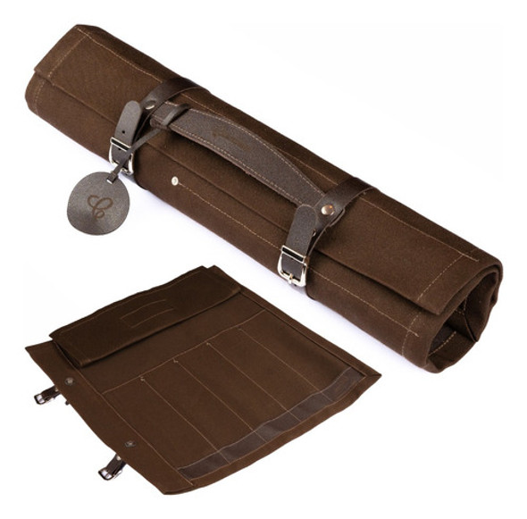 Estojo Porta Facas Case Para Faca Bag De Facas Rolo Bolsa 0