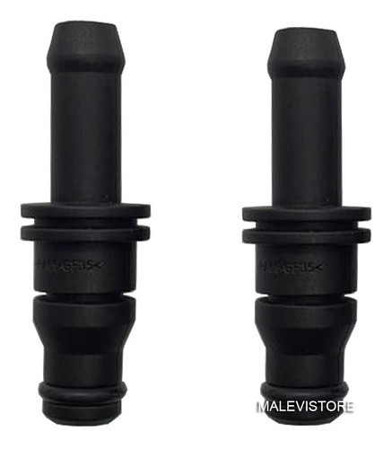 2 Bicos Conector Mangueira Radiador Mercedes C180 C230 C250 0