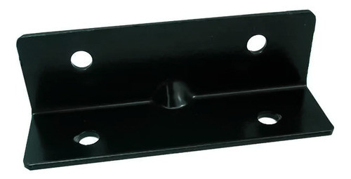 Conector Soporte Angulo Igual 90º 42x30x30mm Negro 0
