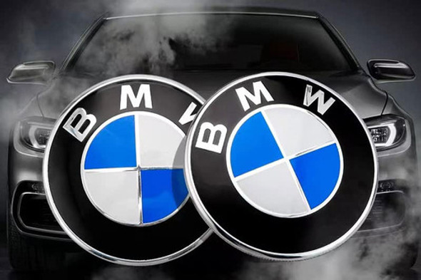 Emblemas Insignias Logo Capó Maletero Bmw Nuevo 82mm 75mm 1 Emblemas Insignias Logo Capó Maletero Bmw Nuevo 82mm 75mm 1