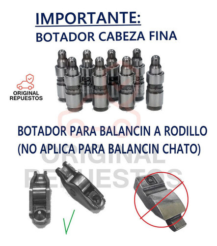 Kit Botadores Hidraulicos Chevrolet Classic 1.4 1