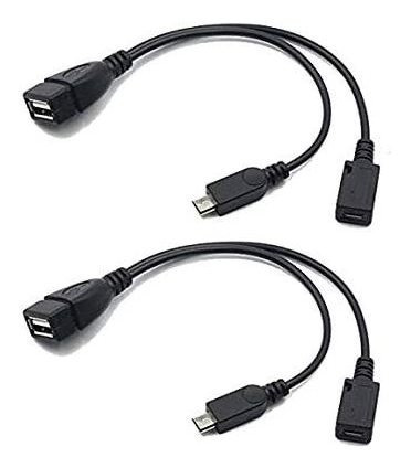 Cable Repuesto Micro Usb Otg Para Fire Stick 4k 2-pack 0