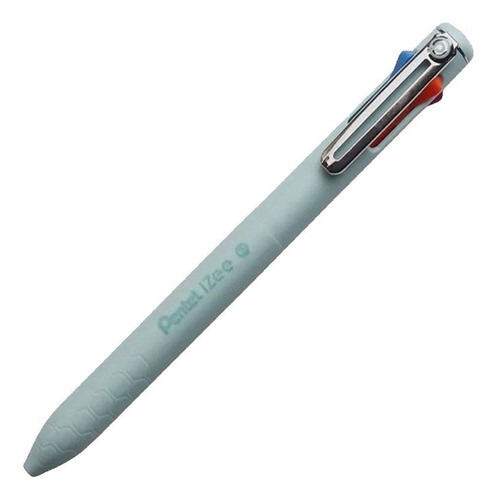 Caneta Esferográfica Pentel Izee 4 Cores 0.7mm - Azul 0