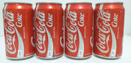 Coca Cola 1* Lata Usa Importada A Argentina 354cm 1991 (145) 0
