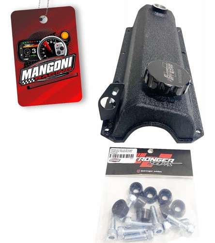 Tampa De Válvula Ap 8v Preta Tex C/ Suporte Sensor Stronger\ 1