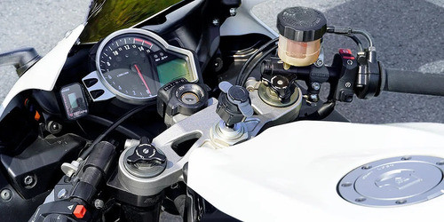 Anclaje Optiline Tube S Para Eje Central Ideal Moto Pista 0
