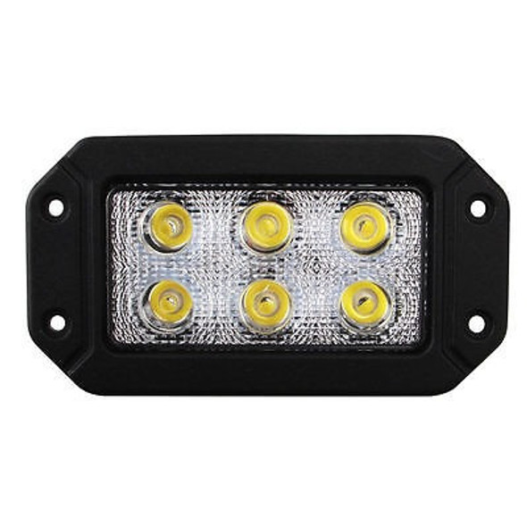 2x18w Led Flood Luz Viga Offroad Ras Niebla Conducción Drl C 1