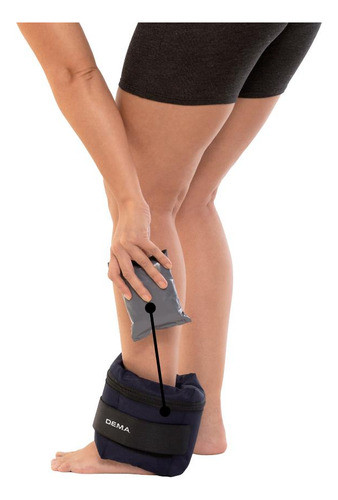 Par Tobillera Peso Piernas Ejercicio Deportiva Gimnasia 4kg 1