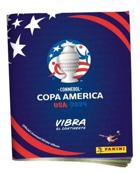 Album Copa America 2024 Usa Panini Original Tapa Blanda 0 Album Copa America 2024 Usa Panini Original Tapa Blanda 0