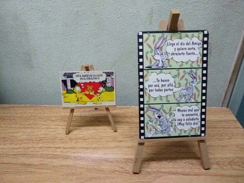 Dos Bastidores Con Frases Para El Día Del Amigo Diferentes 0