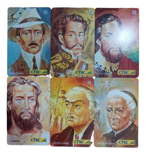 Série Personalidades Do Brasil Cartões Telefônicos 0
