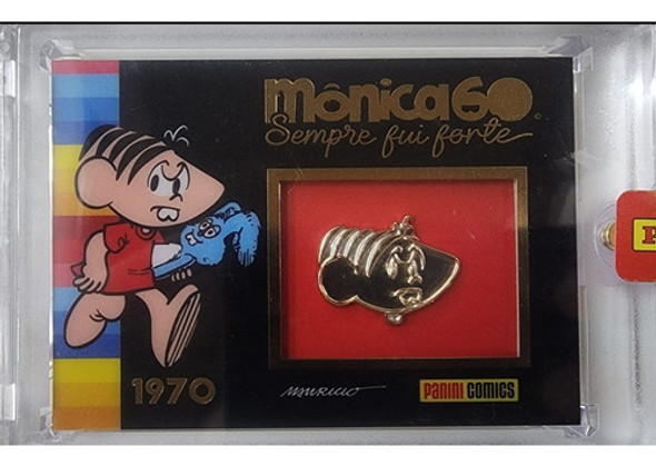 Card Premium Mônica 1960 Edição 1970 Comemorativa 60 Anos 1 Card Premium Mônica 1960 Edição 1970 Comemorativa 60 Anos 1