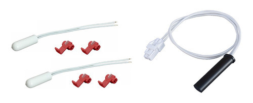 Kit 2 Sensores + Termofusible Heladera Whirlpool Wrm49x1 0