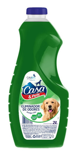 Kit 3 Eliminador De Odores Casa E Pets Amigo Cão 2 Litros 1