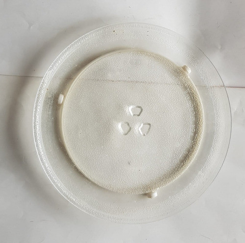 Plato Vidrio Con Aro Giratorio Para  Microonda 0