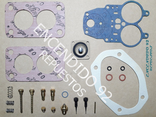 Kit Reparación Carburador Solex Eies Simultaneo Taunus Sp 1