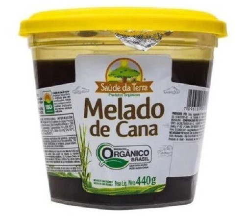 Melado De Cana Orgânico Saúde Da Terra 440g 0