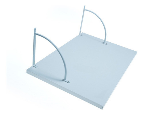 Ménsula Aérea Curva Blanca, Negra O Aluminio 1