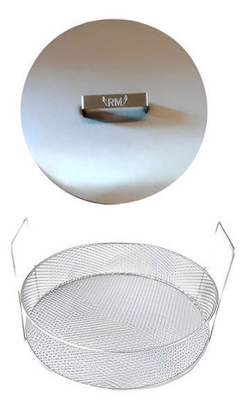 (solo) Tapa Ø37cm Para Disco + Canasto Freidor Ø33cm 0