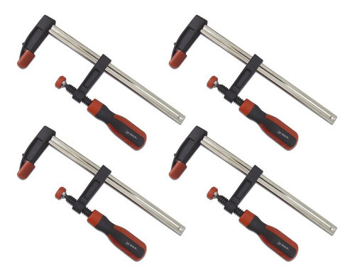 Combo Kit 4 Grampos Sargento P/ Marceneiro Carpinteiro 200mm 0