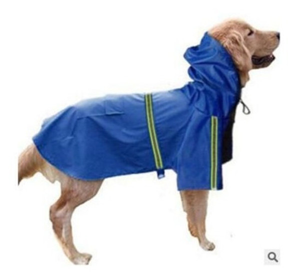 Perro Abrigo Seguro Reflectante Impermeable Del Animal Domés 0