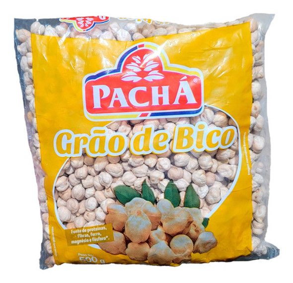 Grão De Bico Para Fazer Humus Falafel Sopas Saladas - 500g 0
