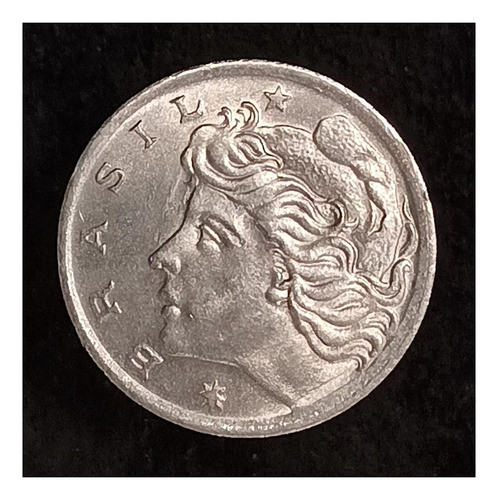 Brasil 5 Centavos 1975 Exc Km 587.1 Cebú - Fao 1