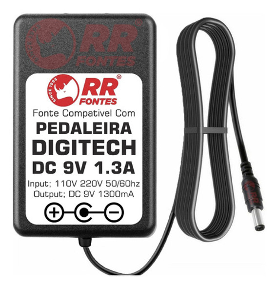 Fonte Carregador Pedal Pedaleira Digitech Element Xp 9v* 0