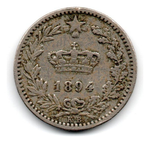 Italia Reino 20 Centesimi 1894 Kb Km#28.1 Umberto I 0