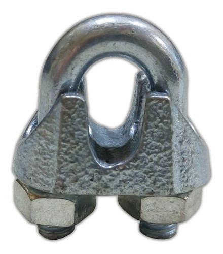 Grampa Prensacables De Acero 1/4 Galvanizada X 200 - Fdn 0