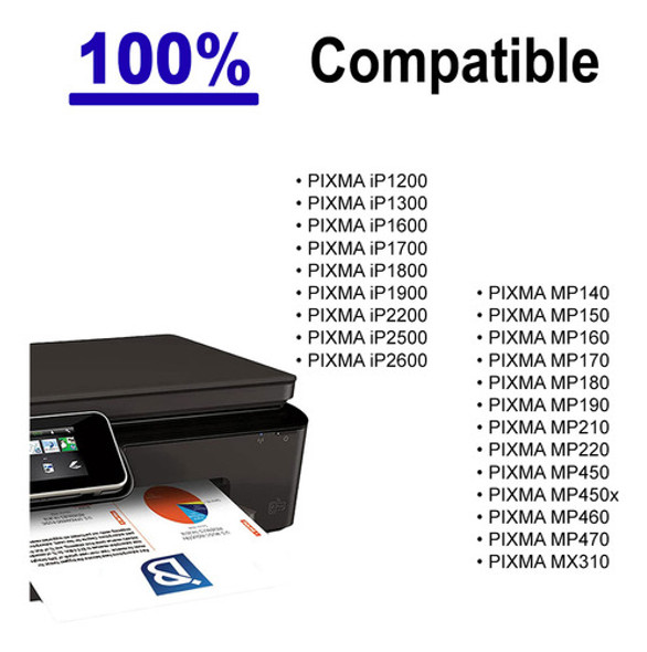 Cartucho Compatible Canon Cl-41 - Mp190 Mp140 Ip1800 - Color 1